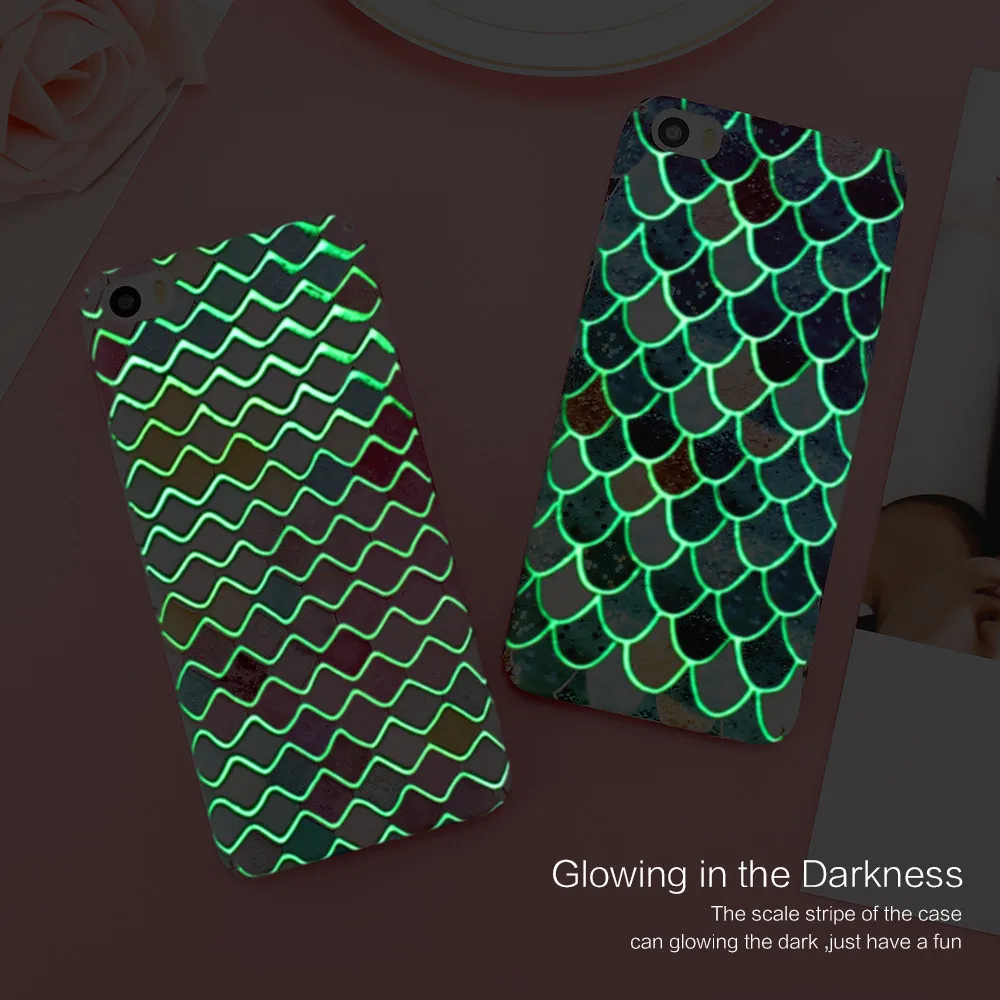 KISSCASE For Xiaomi Mi 5 6 Case Fashion Colorful 3D Scales Hard PC Plastic Phone Cases Huawei P10 P9 Plus Cover |