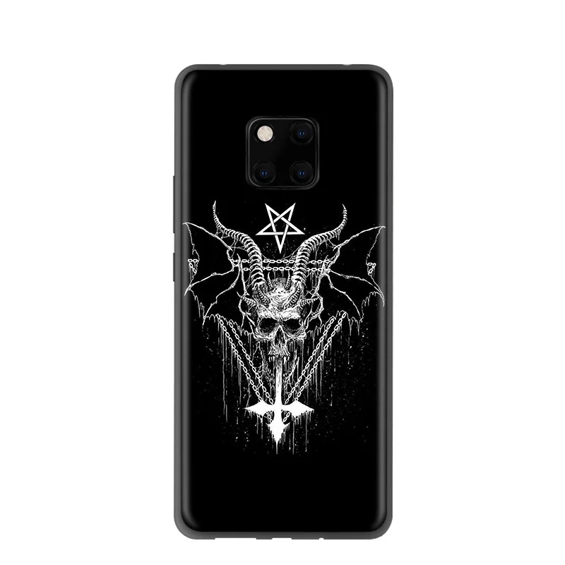Lavaza пентаграмма 666 демоническим, чехол для huawei Honor 10 9 8 8x 8c 7x 7c 7a Примечание Nova 3 3i Lite Y9 Y7 Y6 - Цвет: 9