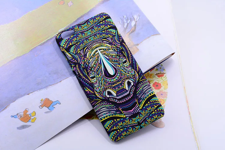 Новый 3D Рельеф Бренд Животных Лев Волк Pattern Сова Жесткий Задняя Крышка phone case для