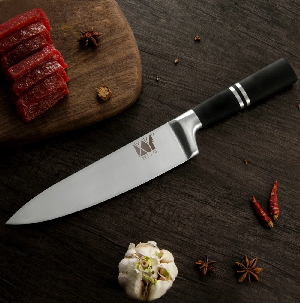 XYj кухонные ножи для очистки овощей утилита Santoku шеф-повара для нарезки хлеба ножи из нержавеющей стали Новое поступление кухонные инструменты аксессуары