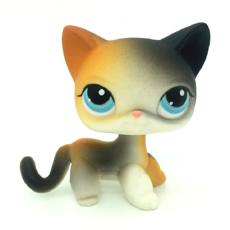 Очень редкая игрушка Lps из зоомагазина стоячая коллекция кошка с короткой
