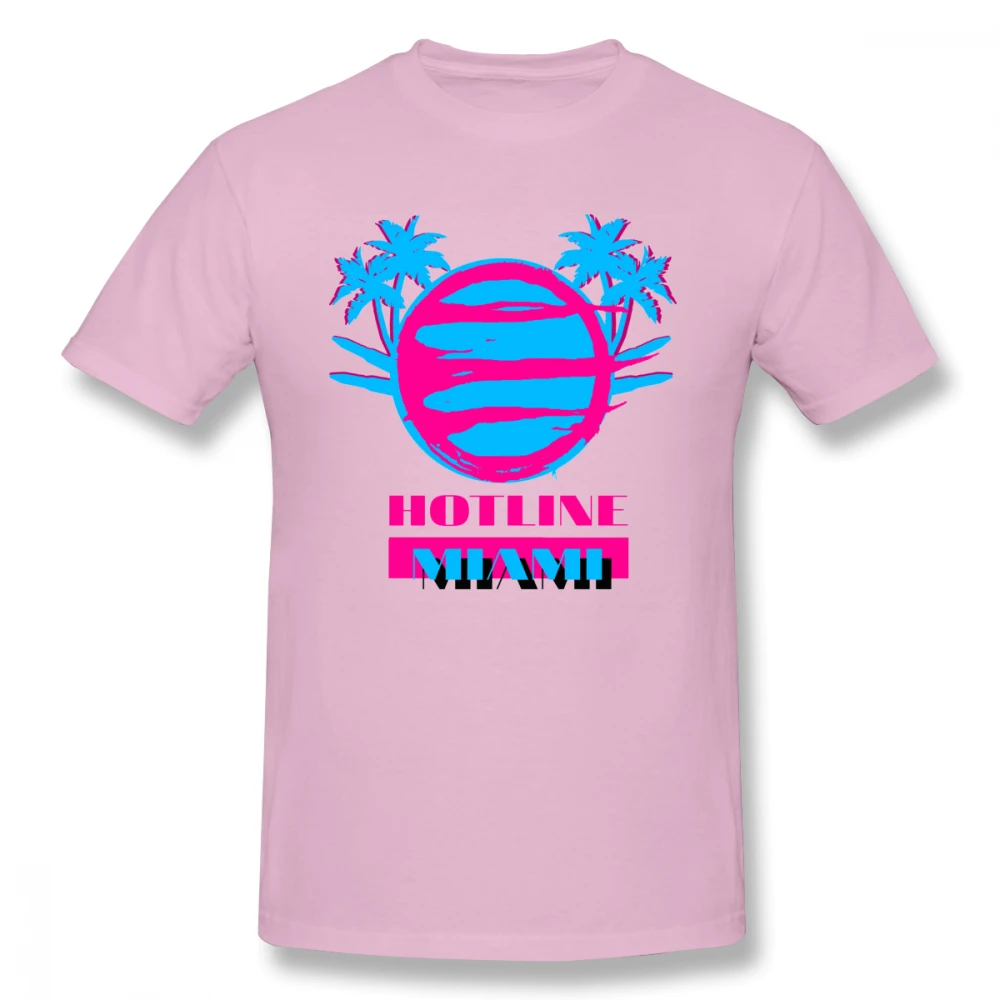 Hotline Miami Vice T-shirt For Men Plus Size 5XL Group Tee | Мужская одежда