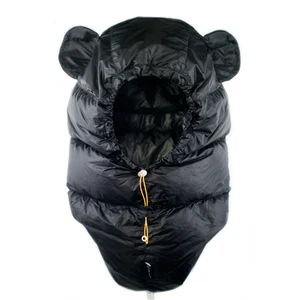 Зимняя уличная шапка с гусиным пухом, Шапка-бини, Балаклава, маска для лица, маска для езды на велосипеде, мотоцикле, кемпинга, катания на лыжах, сноуборде, пеших прогулок