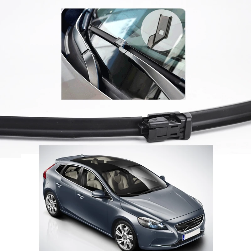 Набор лезвий стеклоочистителя Erick's LHD для Volvo V40 2012 2016 лобовое стекло переднее и