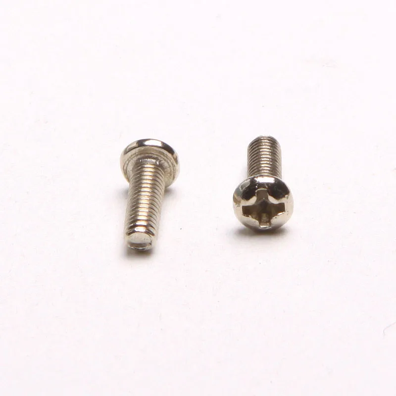 40 шт Продвижение круглый винт машины PM никелевые электронные винты микро Винты M3
