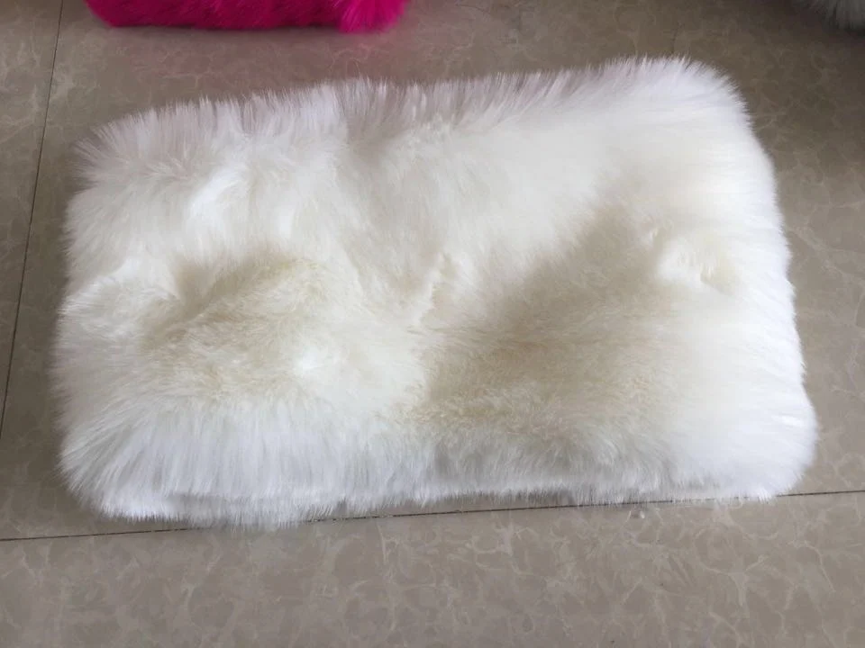 Широкий меховой шарф из искусственного меха пашимина длинный лисьего шаль енота