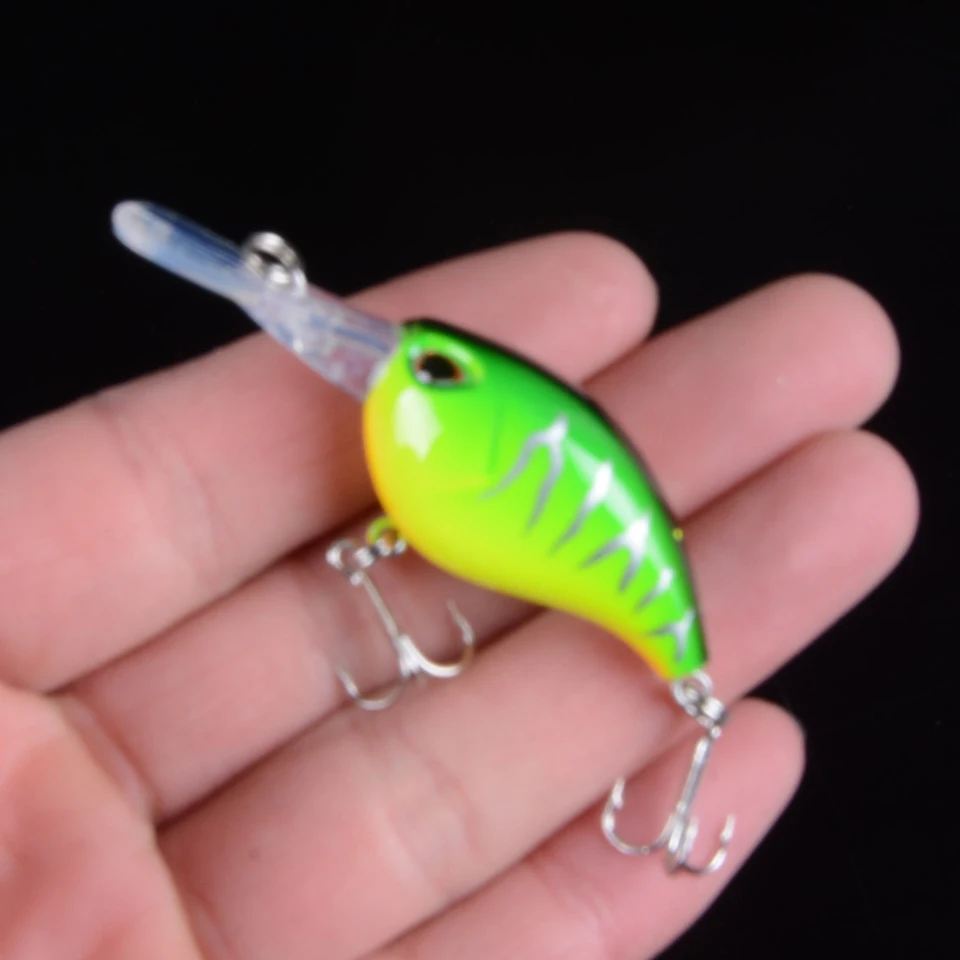 1 шт. 6 см/5 г Pesca жесткая рукоятка коленчатые приманки приманка для рыбалки воблые