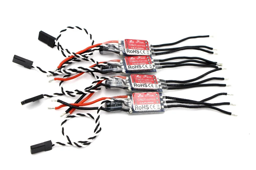 ZTW Spider Series 12A OPTO ESC с программой SimonK|opto esc|ztw spider12a esc |