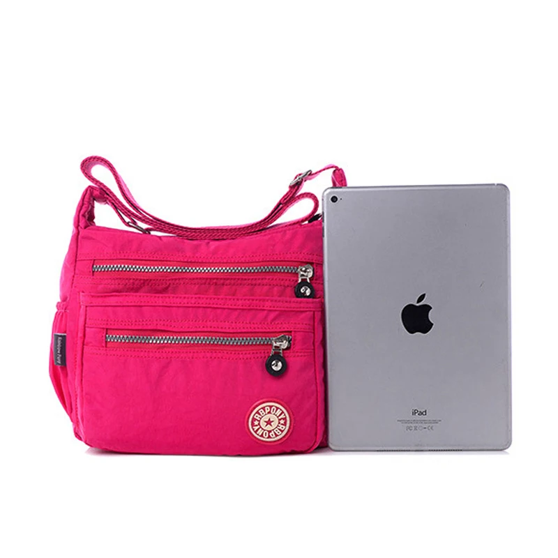 Нейлоновая сумка мессенджер для женщин повседневные дорожные женские сумки