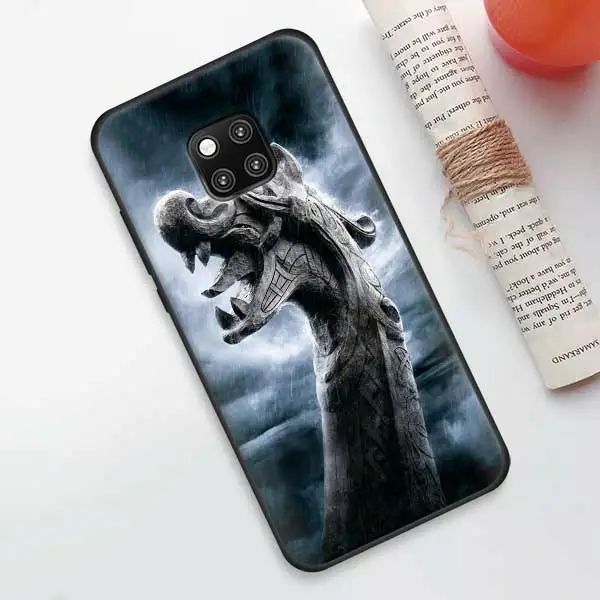 003 Мягкий чехол из ТПУ для huawei mate 20 Pro 10 20 Lite Honor 20 Lite 20 Pro P20 P30 Pro Vikings Series силиконовый чехол для телефона - Цвет: 003