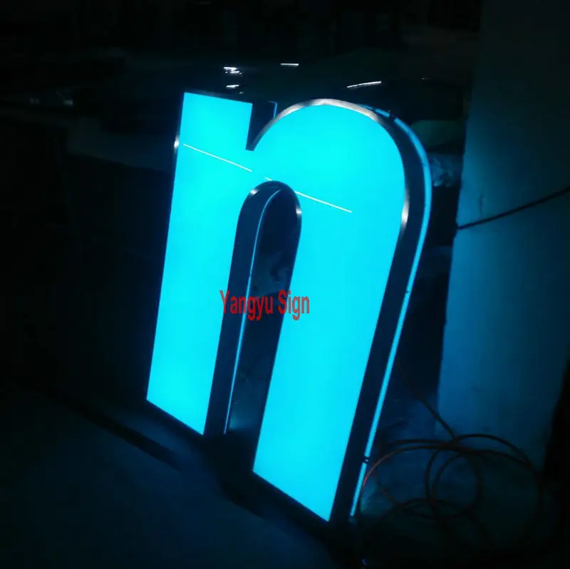 Наружная акриловая светодиодная RGB подсветильник ка для отеля|box signs|letter ledled letters |