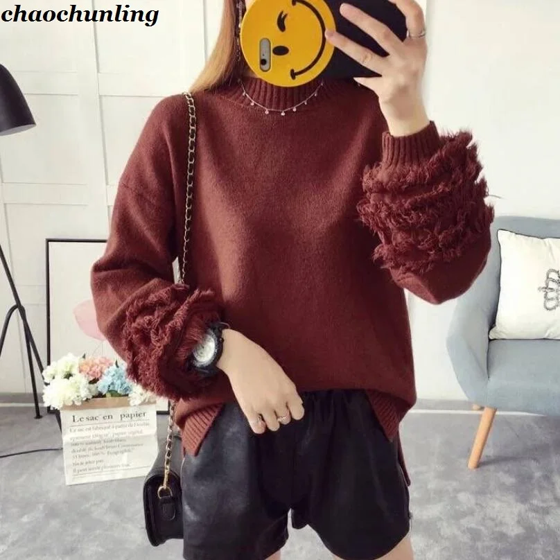 Европа и Америка женский шить Свитеры Для женщин-Новинка 2017 года Зима Леди