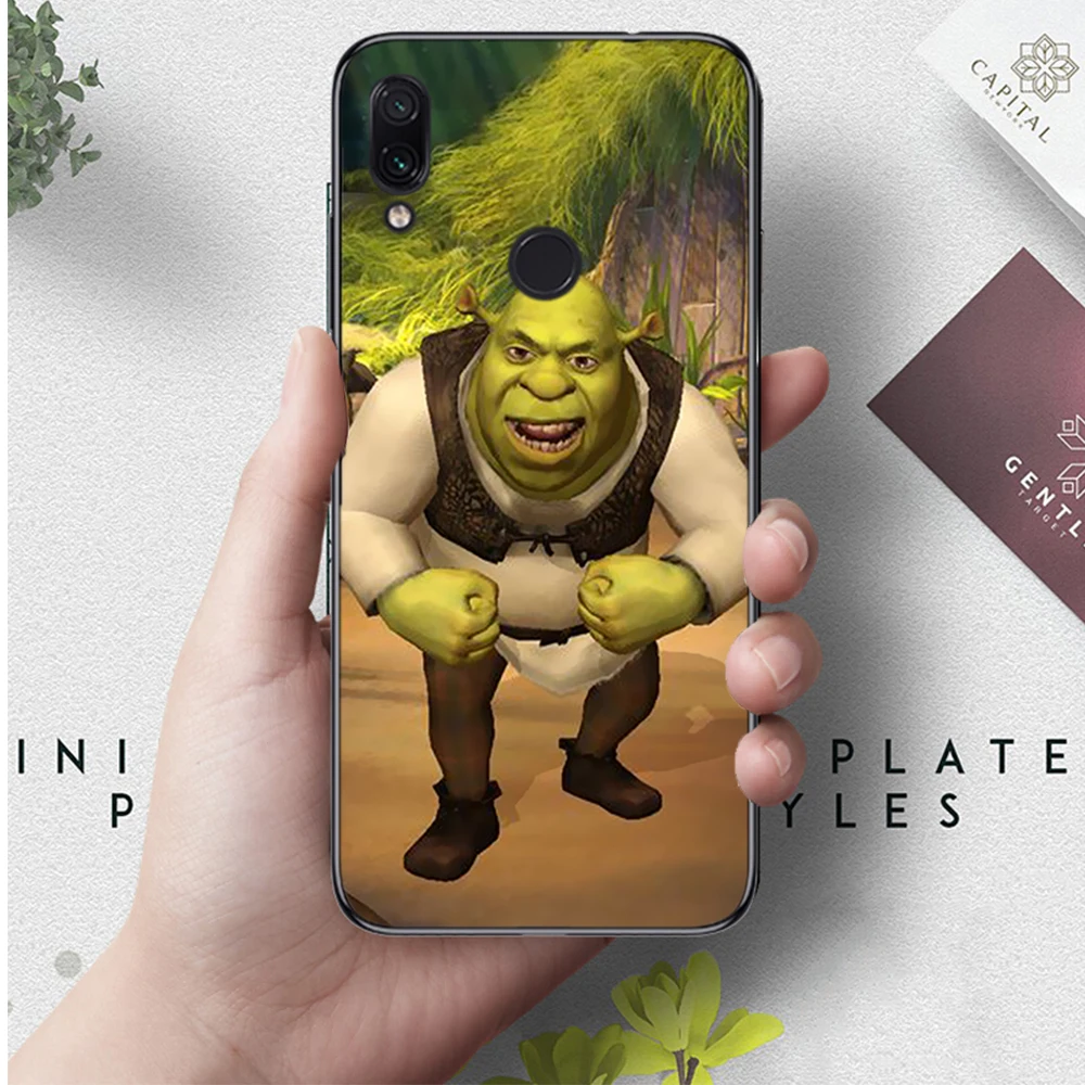Lavaza мультфильм, значок из кинофильма "Шрек" Кун силиконовый чехол для Xiaomi Redmi 4A 4X 5A 5 Plus S2 6 6A 7A Note 4, 7, 8, рro рrime - Цвет: 4
