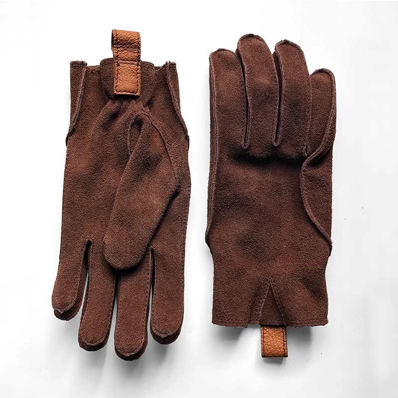 AGT Нубуковые перчатки Sweden Rider мотоциклетные спортивные скраб кожаные Loki рабочие