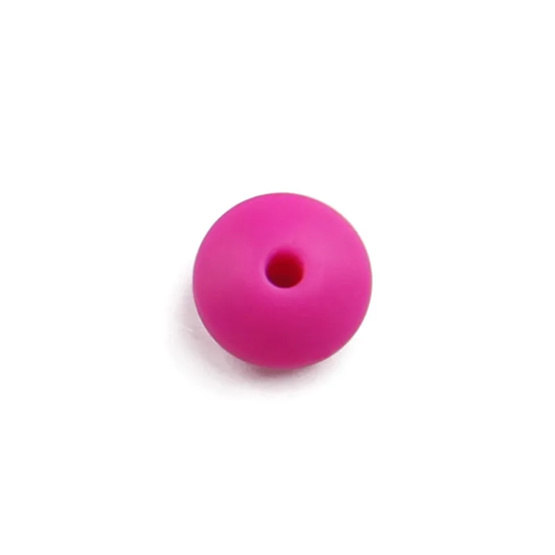 05 Violet Red 100 шт. игрушки для прорезывания зубов Abacus силиконовые бусины Lentil 12 мм Bpa бесплатно детские игрушки зуб Сделай Сам грызунок ожерелье бусы ювелирные изделия уход за ребенком - Цвет: 05 Violet Red