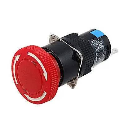 Красный гриб 3-зубца аварийной остановки кнопочный переключатель | Обустройство