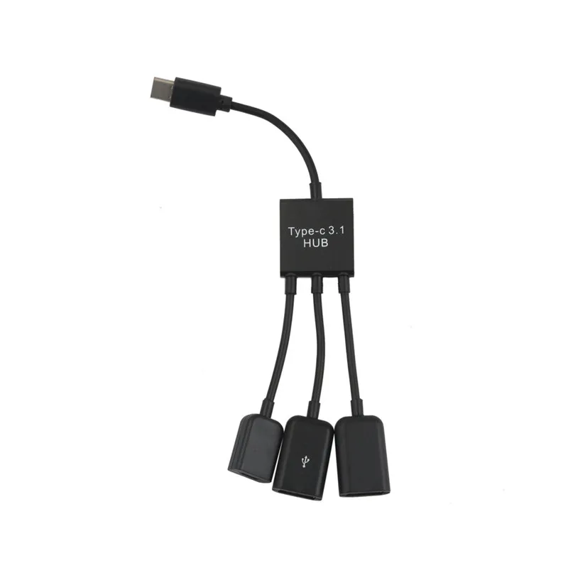 Ecosin2 USB-концентраторы Seadream кабель типа C 3 в 1 USB Тип хоста OTG концентратор шнур