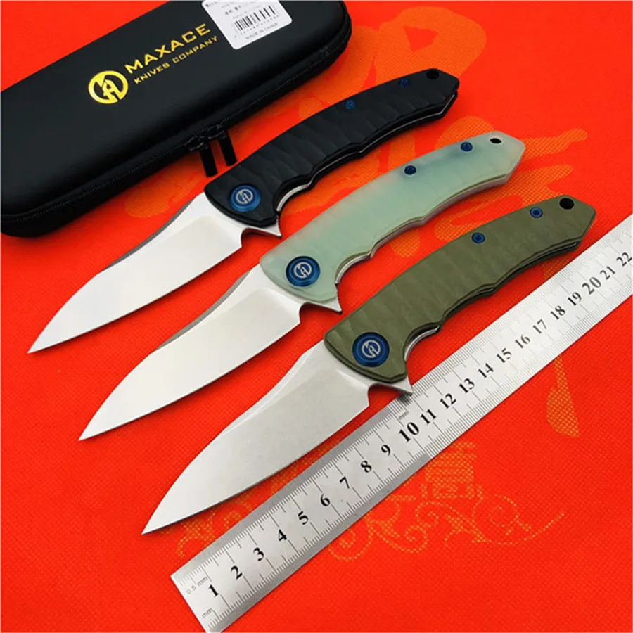 MAXACE Raven- K складной нож G10 Ручка Bailu K110 стальной складной нож s Открытый Кемпинг рыболовные инструменты