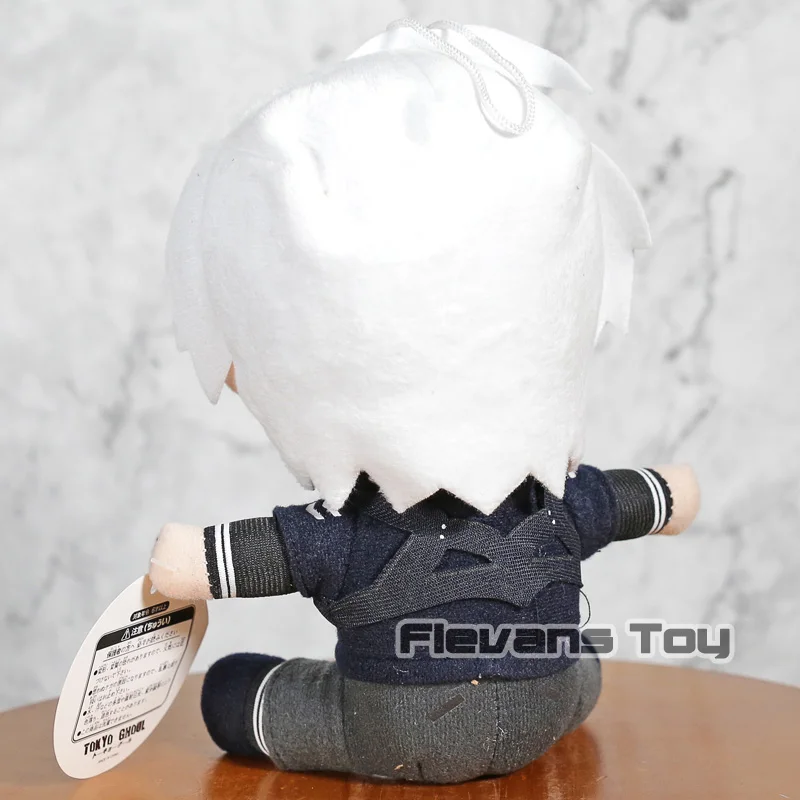 Аниме мультфильм Токио вурдалак Kaneki Кен версии Плюшевые игрушки Мягкая кукла 6 дюймов