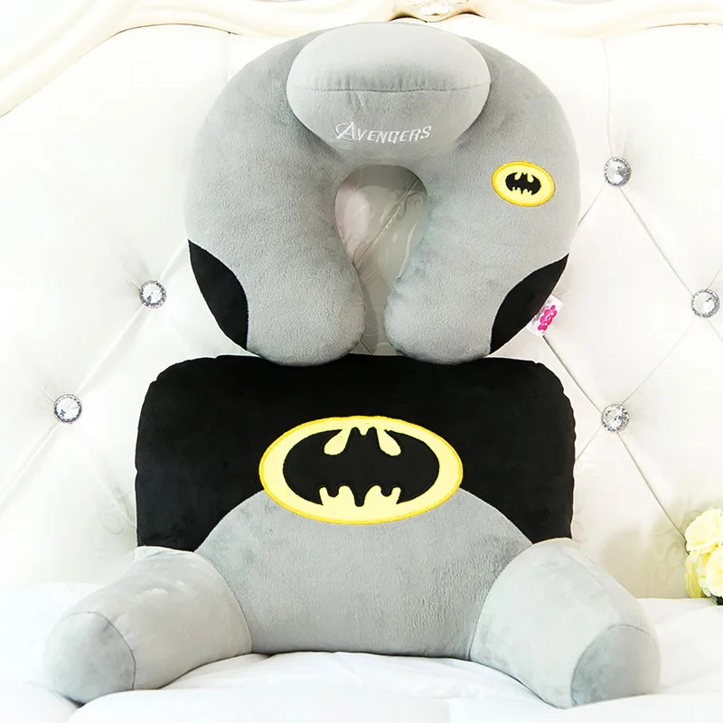 2 шт./компл. Милая мультяшная подушка для животных плюшевая поддержки поясницы +