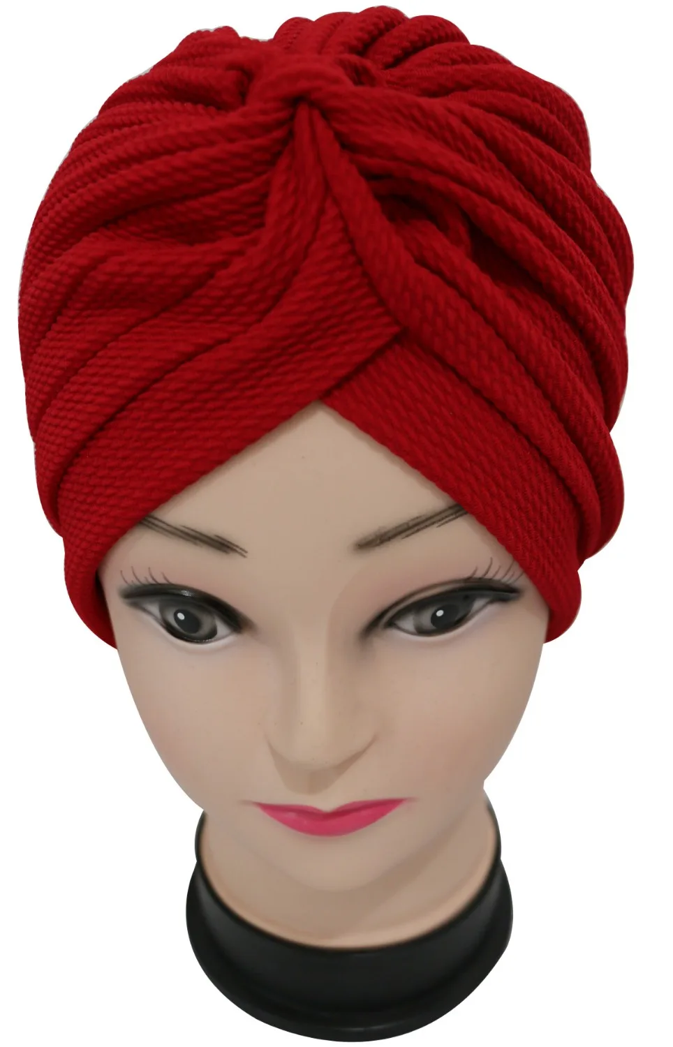 Женская шапка после химиотерапии FOXMOTHER черная бежевая бордовая однотонная с