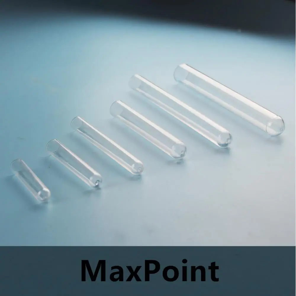 

MaxPoint 10pcs per Lot 12/13/15/16/20/25*150/100mm plastic test tube benzene-permeable sample tube