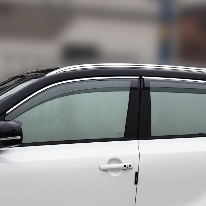 4 шт. тенты на козырёк автомобиля из нержавеющей стали|car window visor|exterior awningsexterior awnings