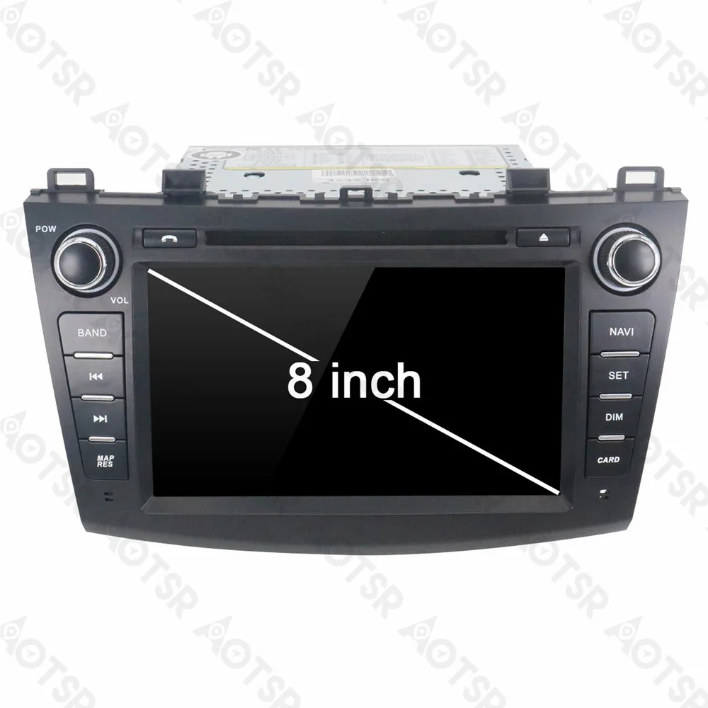 Aotsr Android 8 1 автомобильный DVD плеер Авто радио GPS навигация для Mazda 3 Axela Радио стерео