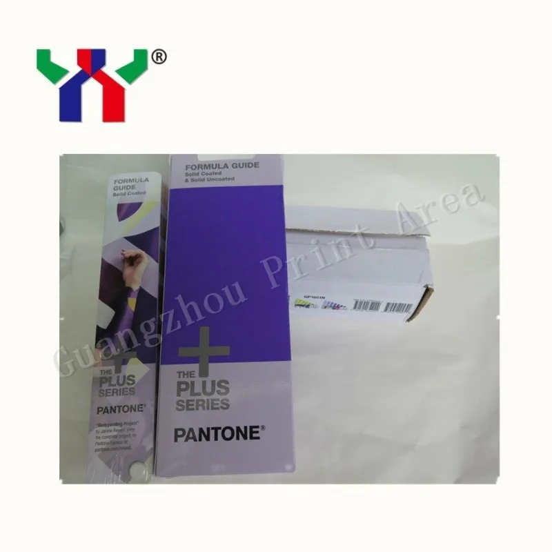 GP1601N модель Pantone Formula Guide 2 шт/кор. с покрытием и без покрытия C + U Card DHL Доставка 5 дней