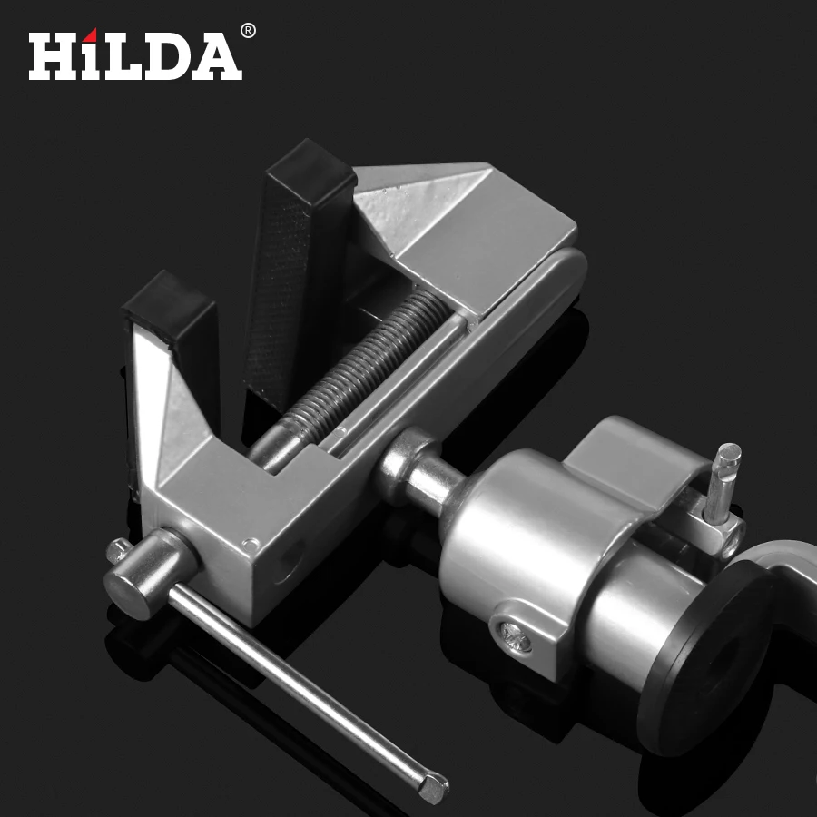 360 градусов вращающийся Универсальный Настольный тиски из алюминиевого сплава