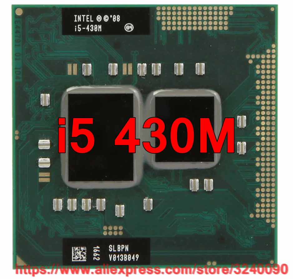 Оригинальный двухъядерный процессор lntel Core i5 430M 2 26 ГГц для ноутбука PGA988