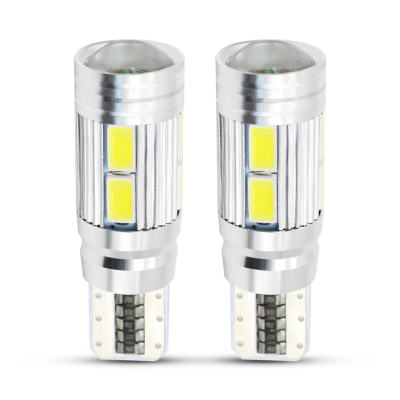 2 шт. автомобильные светодиодсветодиодный лампы T10 Canbus 194 W5W 10 SMD 5630 | Автомобили и