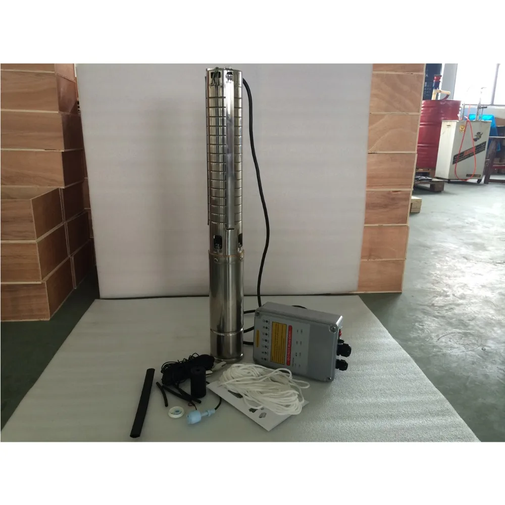 4 дюймовый 1HP Бесплатная доставка 3 года гарантии Новый горячий сад глубокая