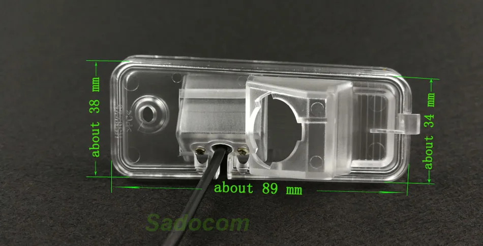 Автомобильная CCD камера заднего вида с 4 светодиодами ночного видения