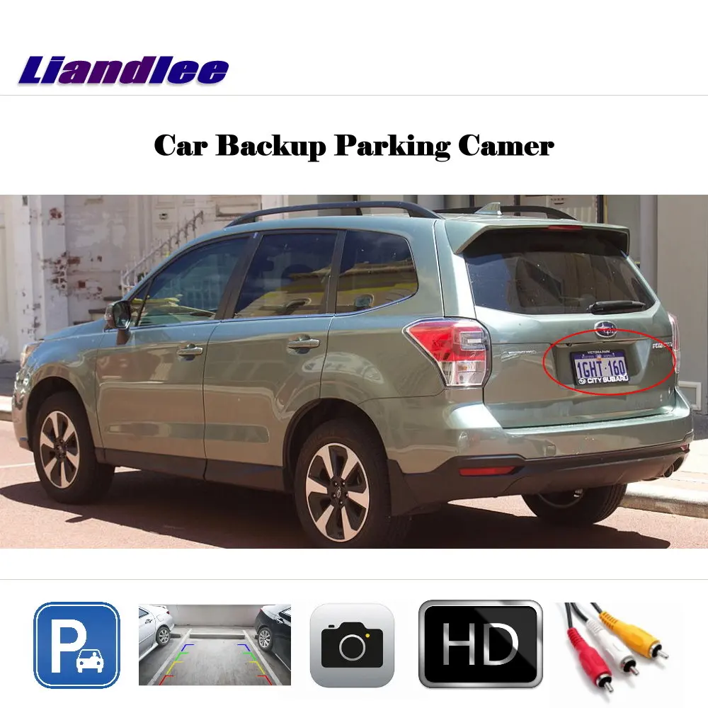 Liandlee для Subaru Forester 2014-2018 Автомобильная резервная камера заднего вида парковки