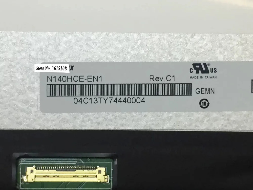 IPS Экран N140HCE-EN1 Rev.C2 Rev.C4 Матрица для ноутбука 14 0 &quotFHD ЖК-дисплей матовый 1920X1080 30Pin