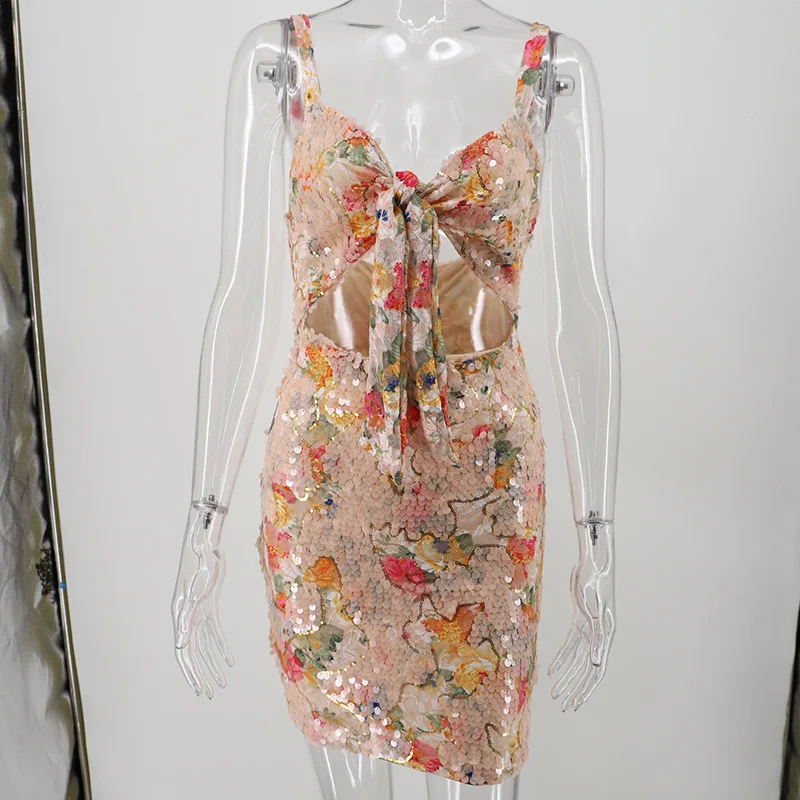 Женская одежда с перекрещивающимися краями сексуальная юбка цифровой печатью