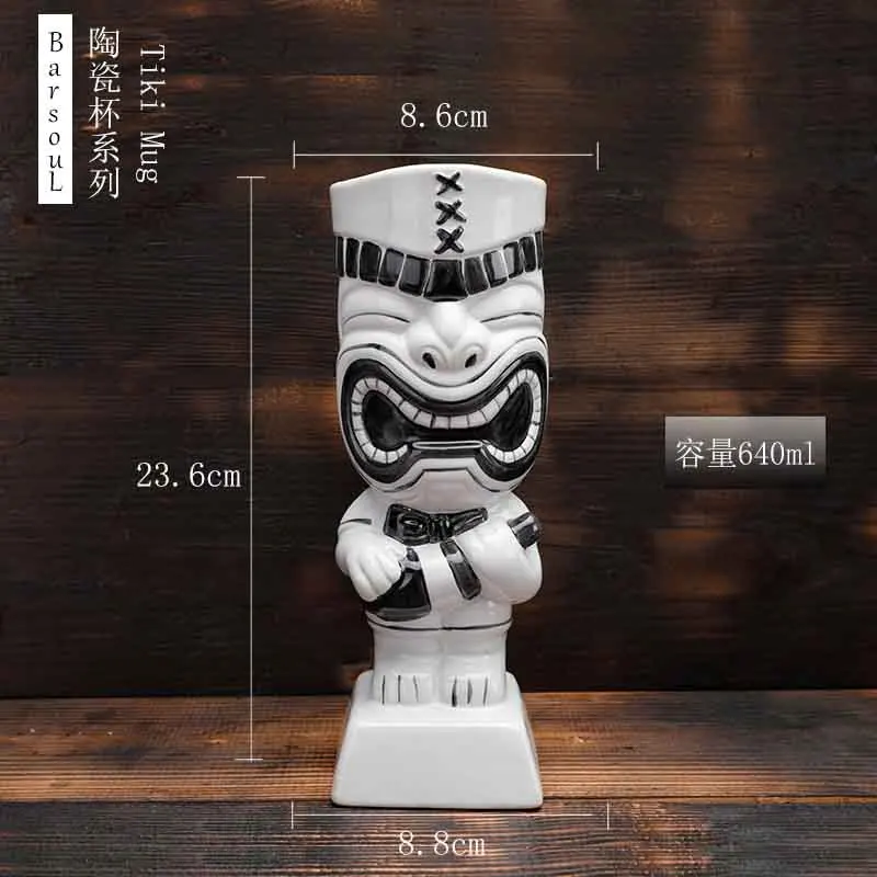 Гавайские кружки Tiki Коктейльная чашка пивная кружка для напитков вина