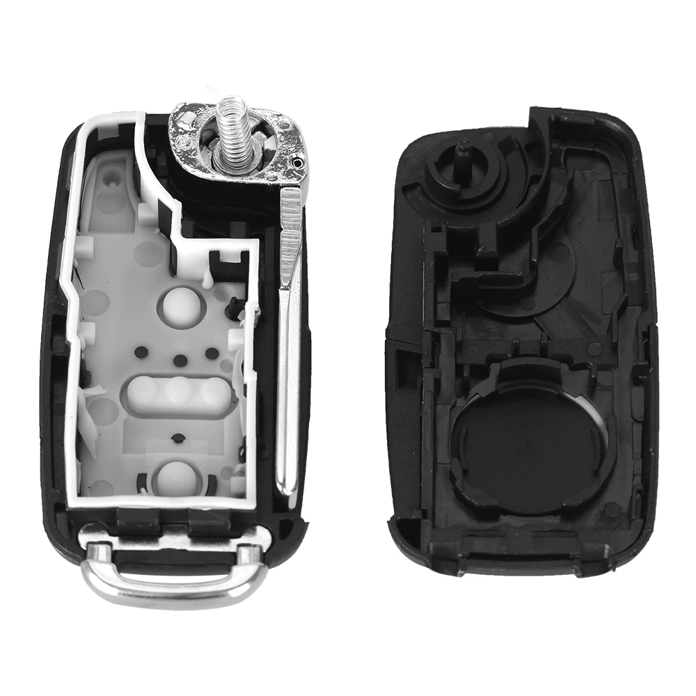 3 кнопочный флип брелок Dandkey дистанционный складной чехол для ключа VW VOLKSWAGEN Tiguan Golf