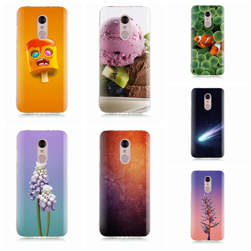 Для Xiaomi Redmi 4X Note 3 4 Pro 4A 5 6 6pro для 5A 6A прозрачный мягкий чехол из ТПУ с милым рисунком