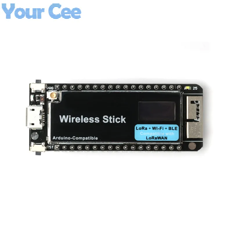 Макетная плата LoRa 868/915 МГц ESP32 беспроводная палочка SX1276 протокол LoRaWAN Wi-Fi BLE OLED
