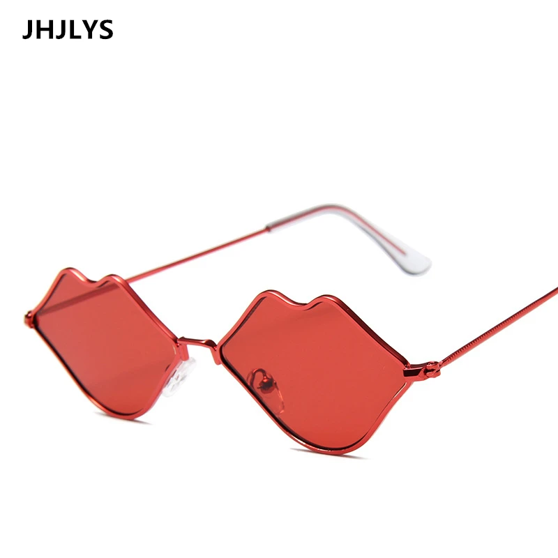 JHJLYS2019 новые сексуальные красные губы солнцезащитные очки модные солнцезащитные очки ретро женские брендовые дизайнерские женские glassesUV400