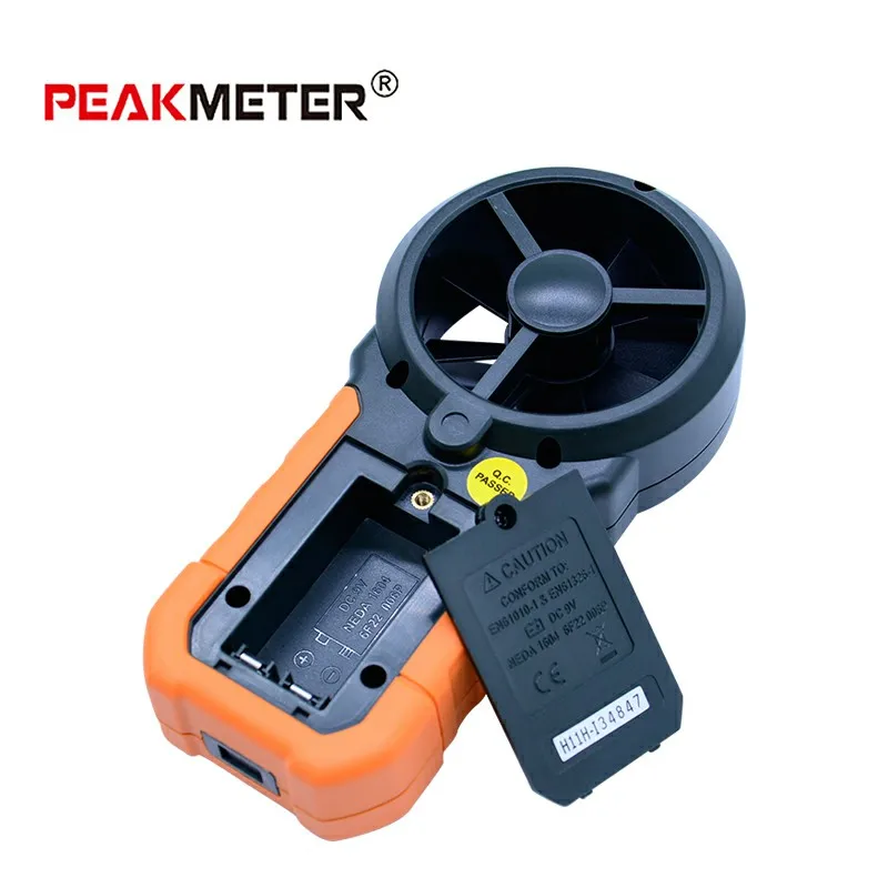PEAKMETER PM6252A/B USB цифровой анемометр Температура Влажность скорость ветра