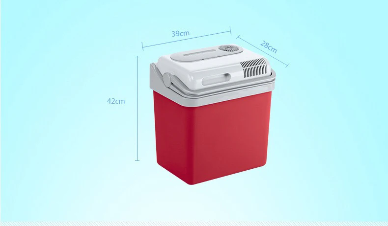20L с высокой пропускной способностью 12V материал для защиты окружающей среды, холодный и теплый свет, автомобильный холодильник