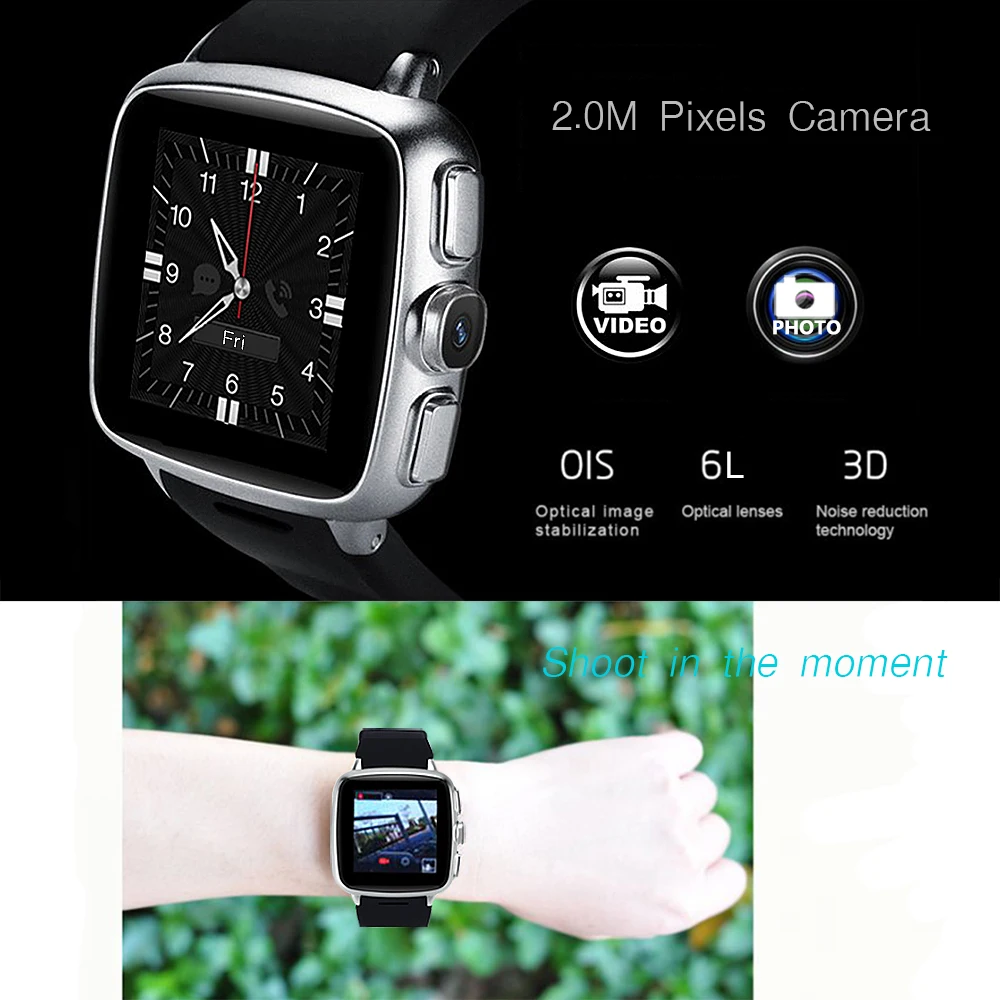 696 Z01 3g WCDMA Android система Смарт-часы фитнес-трекер сна Bluetooth gps телефон Smartwatch Push Message WiFi SIM Камера