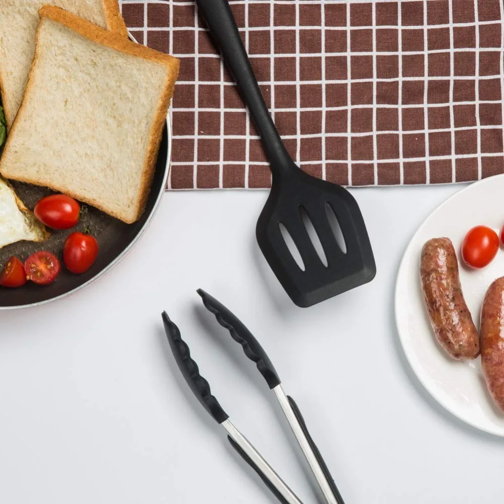 Кухонный инструмент из силикона антипригарная кухонная утварь ложка шпатель