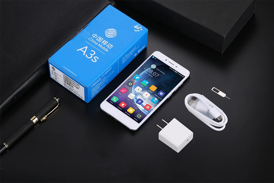 ChinaMobile A3S 2G 16G 5 2 ''Android 7 0 четырехъядерный процессор Snapdragon 425 2800 мАч две sim карты