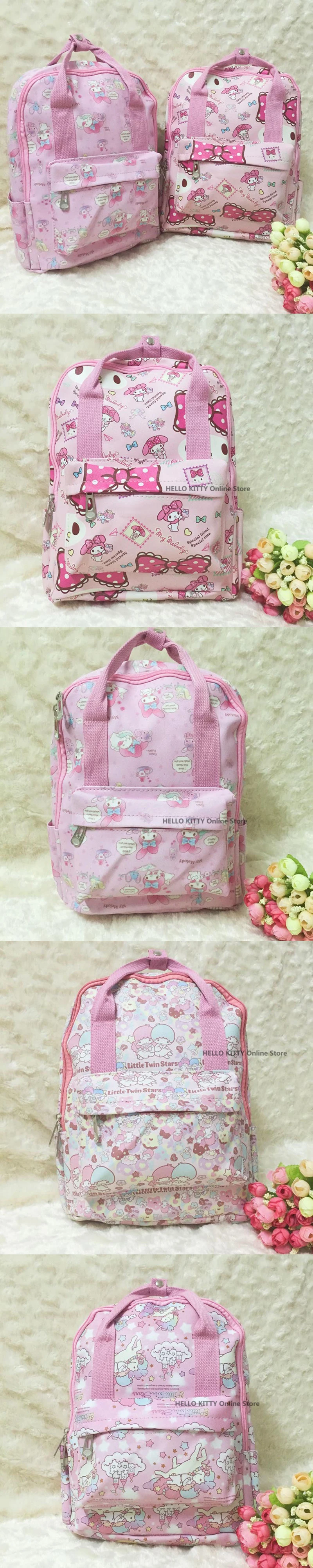 Милая мультяшная сумка hello kitty, модная женская сумка на одно плечо, водонепроницаемая Диагональная Сумка, милый школьный рюкзак для девочек, плюшевый рюкзак на плечо