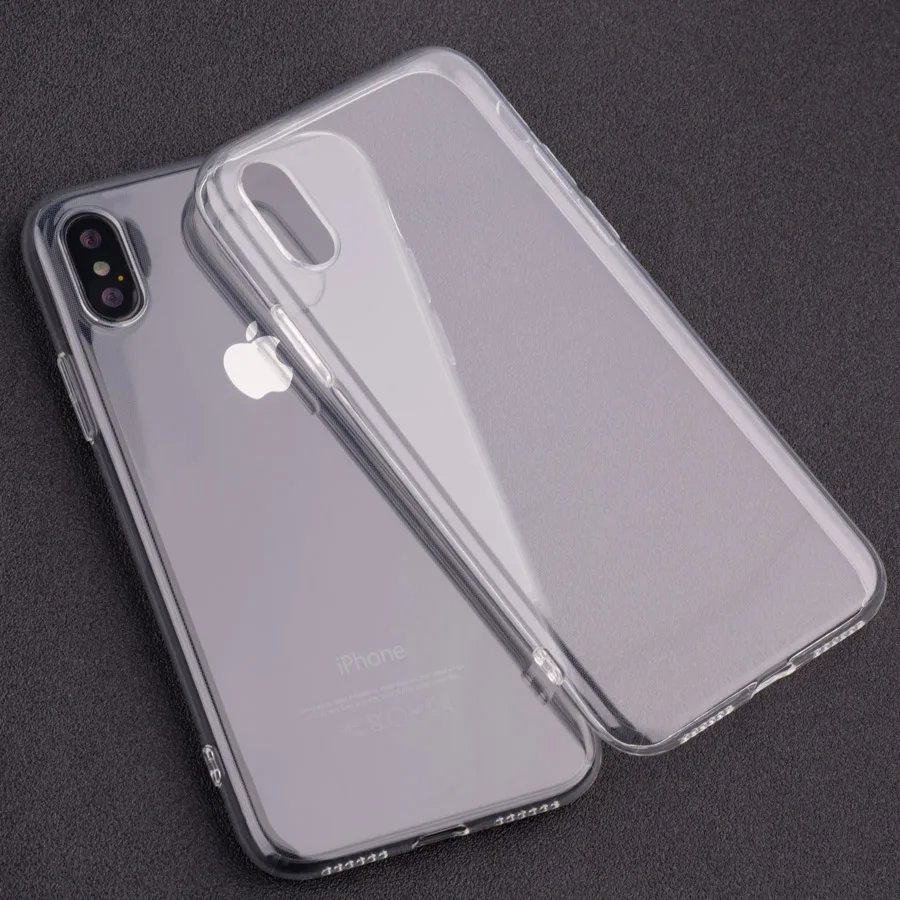 IQD For iPhone 6 6s 7 8 Plus X Case 0.4mm Ultra Clear Soft Flexible Extremely Thin Gel TPU Transparent Skin Fitted 9 5 |