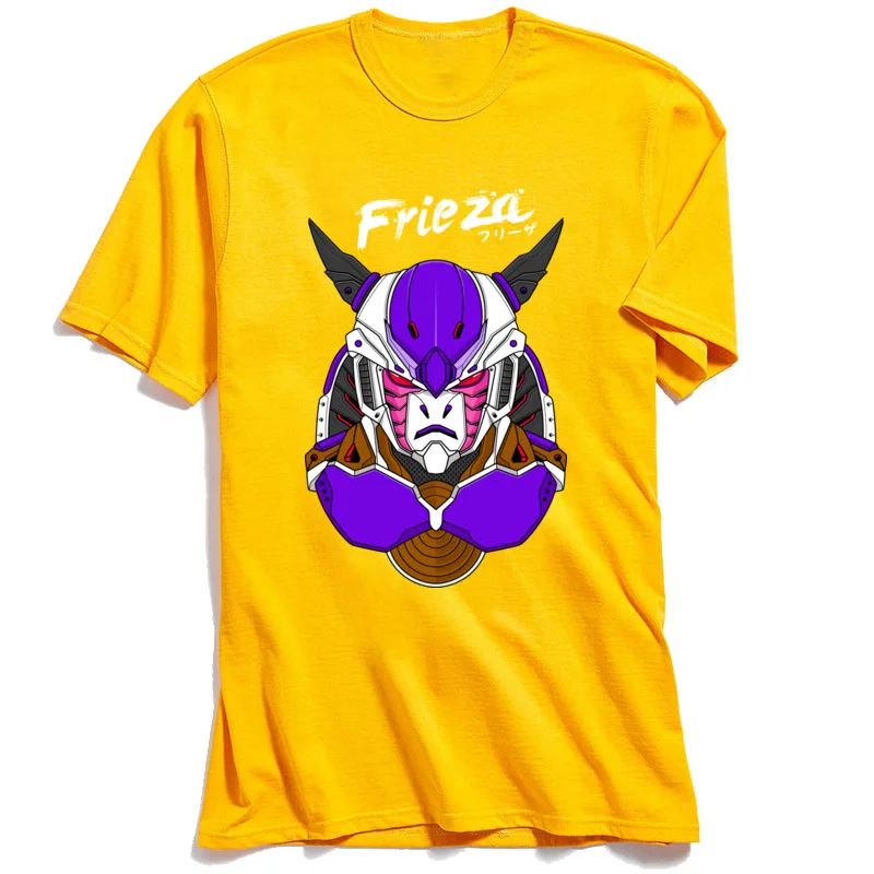 Мужские футболки с вырезом лодочкой Robo Frieza футболка в стиле панк хлопковые